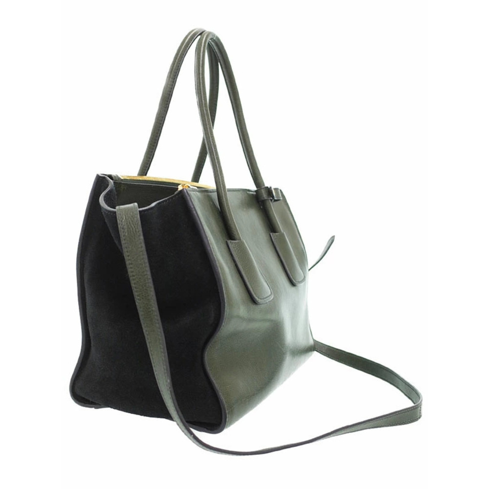 Prada Vitello Daino convertible tote bag Green - Picture 2 of 9